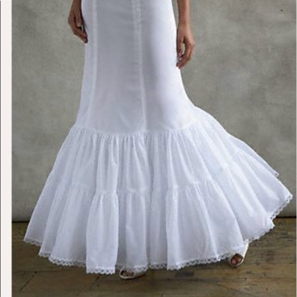David’s bridal fit and flare slip & garment bag